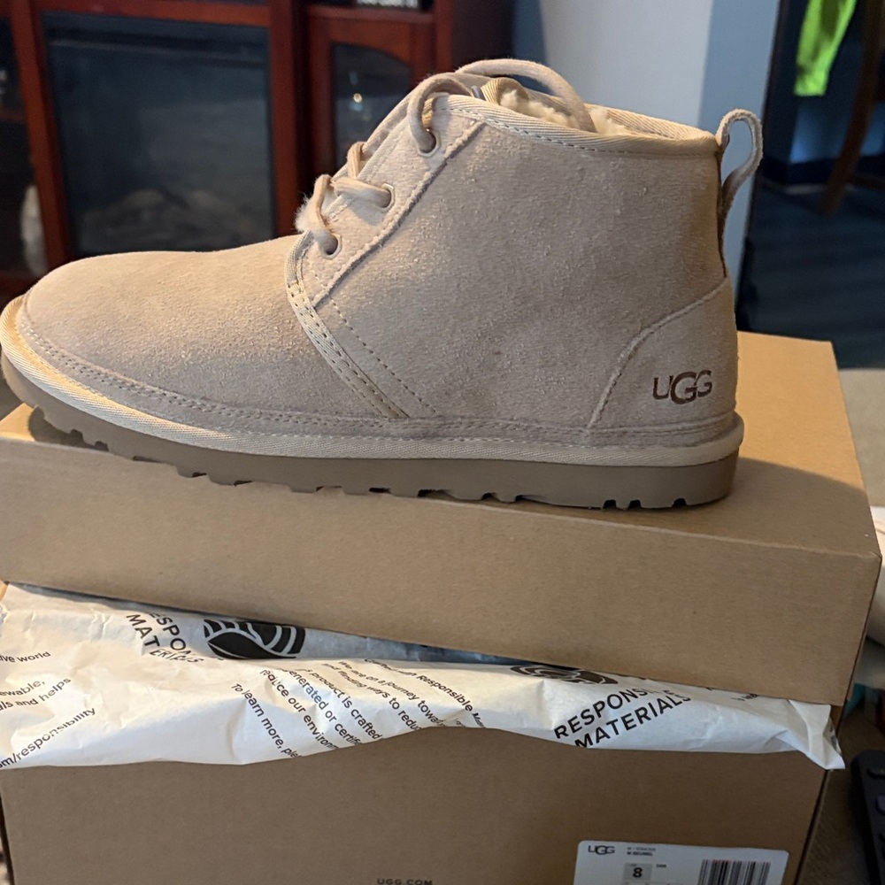 UGG Tan Ankle Boots for Women